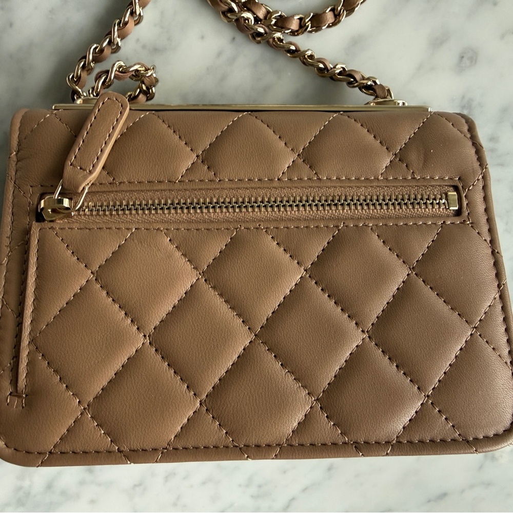 BRAND NEW Chanel Mini Trendy CC Wallet on Chain - Picture 6 of 13